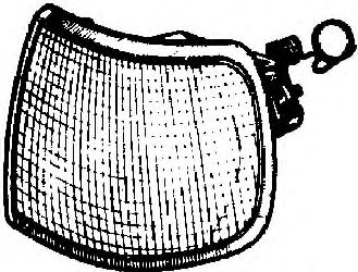 VAN WEZEL 1822901 -  Фонарь указателя поворота